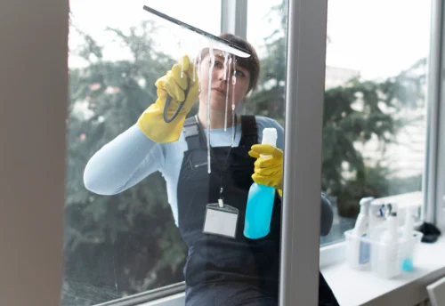 Nettoyage de vitres intérieures et extérieures à Condé-Folie